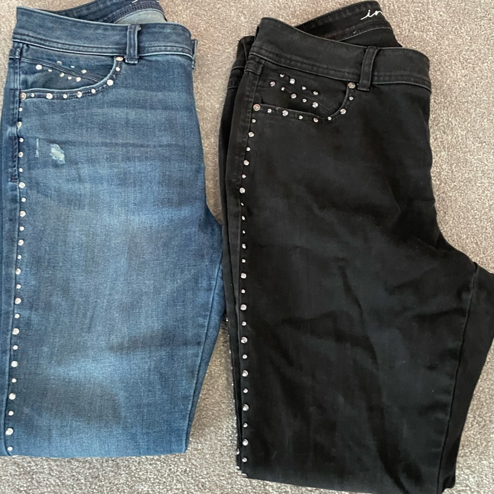 2 Pair INC jeans